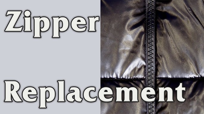 How To Replace a Zipper in a Jacket 