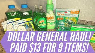 Dollar General Haul Paid 13 For 9 Items All Digital Coupons Krys The Maximizer