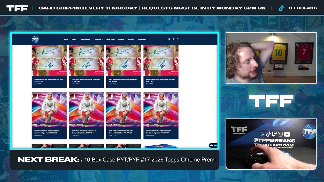 SOCCER BREAKS🔥FRIDAY BREAKS! 🔥TITLE CHARGE🔥 GIVEAWAYS 🔥