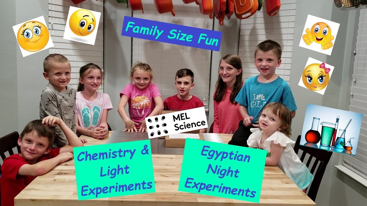 Science for Kids - Mel Chemistry - Egyptian Night/Chemistry and Light (2018)