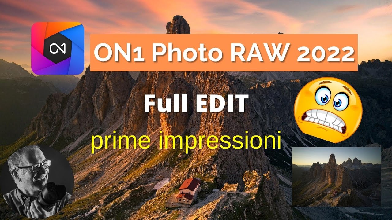 ON1 Photo RAW 2022 - Lo provo con voi.. INCREDIBILE! - YouTube