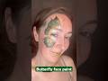 Butterfly face paint idea