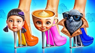 Balerin Cappuccinanın Makyajı Hapishanede Squid Game Bebeğinden İtalyan Brainrota