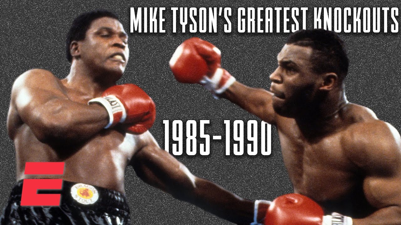 Mike Tysons best knockouts 1985-1990 Boxing on ESPN