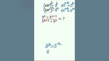 A Short Exponential Puzzle #shorts #math
