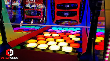 Rainbow Bonus Mode? | NEW Lets Bounce Arcade Game at Dave and Busters