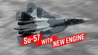 First-Ever Flight: Su-57 Takes Off with Next-Gen Engine