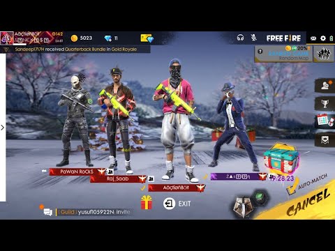 Free Fire Live Stream sQuad Rank 🔴 India - YouTube