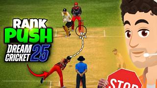 "Finally HE QUIT😂" | Dream Cricket Rank Push | screenshot 2
