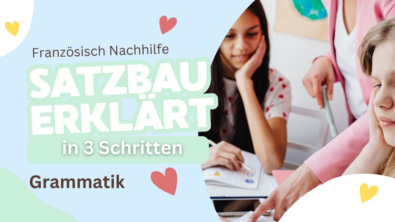 So funktionieren französische Sätze 🇫🇷