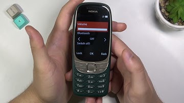 How to Adjust Ringtone Volume on NOKIA 6310 - Open Sound Settings