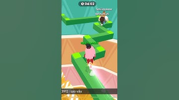 Leo tháp bằng vật phẩm tăng tốc. Xém bị ma 👻 kéo chân 🤣#shorts