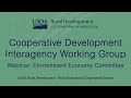 Cooperative Development -  IAWGC Environment Economy Committee