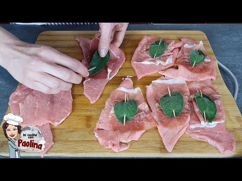 Tik labi, ka pat viesi prasīs piedevu! Saltimbocca alla romana, oriģināla recepte