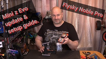 Flysky Noble Pro Mini z Evo receiver FS Mini Z RF3 updater and set up guide