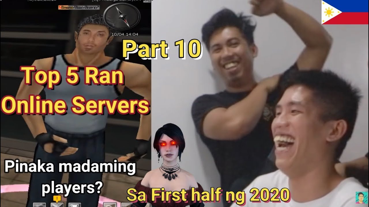 Part 10 - (Top 5 Ran Online Servers) Pinaka madaming Players? Ngayung First Half ng 2020