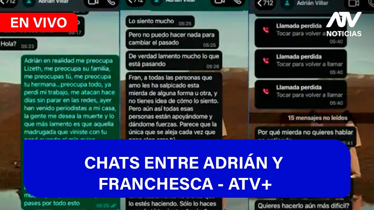 De 5 a 7 🎧✨CHATS ENTRE ADRIÁN Y FRANCHESCA! - ATV+