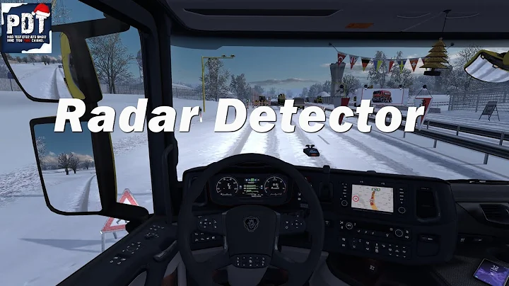 [ETS2. V1.36]...PDT...Radar Detector v1.3  by Schumi *Nice Mod Realistic*