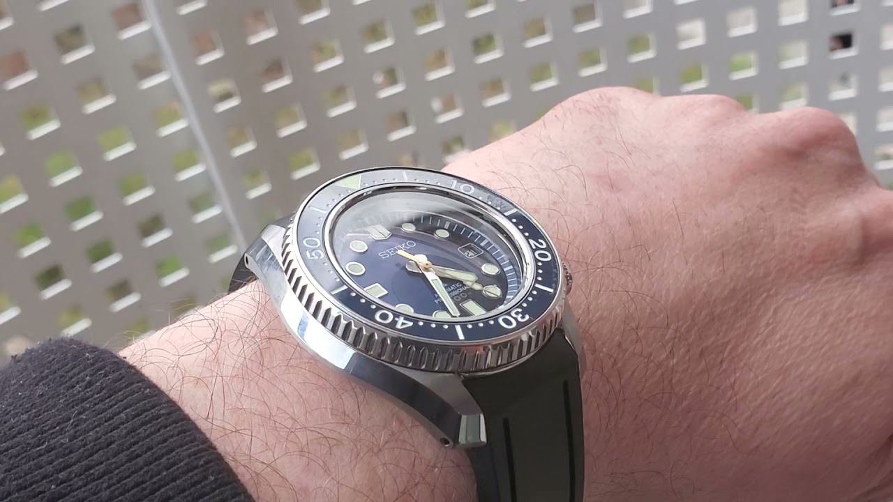 Seiko Marinemaster Sla023 - YouTube