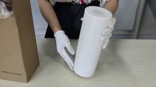 Glass Cylinder Glass Shade Accessory Glass Ldan Fixture Shade Replacement Glass Piece