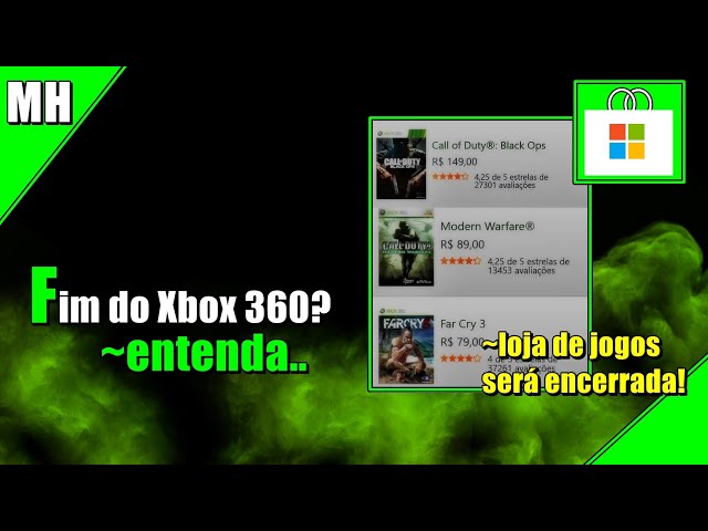 FIM DO XBOX 360? Loja de Jogos será encerrada 