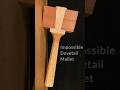 Impossible joint- Abraham Lincoln’s Impossible Mallet #woodworking #diy #shorts