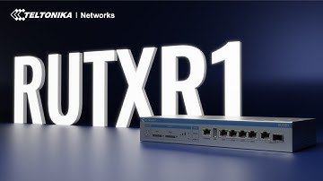Introducing RUTXR1 -  Enterprise Rack-Mountable SFP/LTE Router