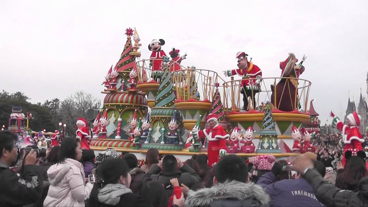 【高音質】TDL ディズニー・サンタヴィレッジ・パレード　2011/12/04