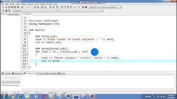 C++ Program to Calculate Average of Student Marks Using Arrays,LOOP