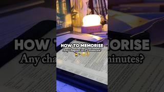 How to memorise a whole chapter in 25 mins📚🙂↔️#study #studytips #studymotivation #starbean