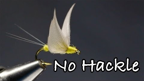 No Hackle Fly Tying Instructions by Charlie Craven