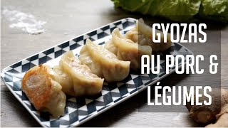 Gyozas Au Porc Légumes - Recette Astuces Pour Réaliser Des Beaux Gyozas