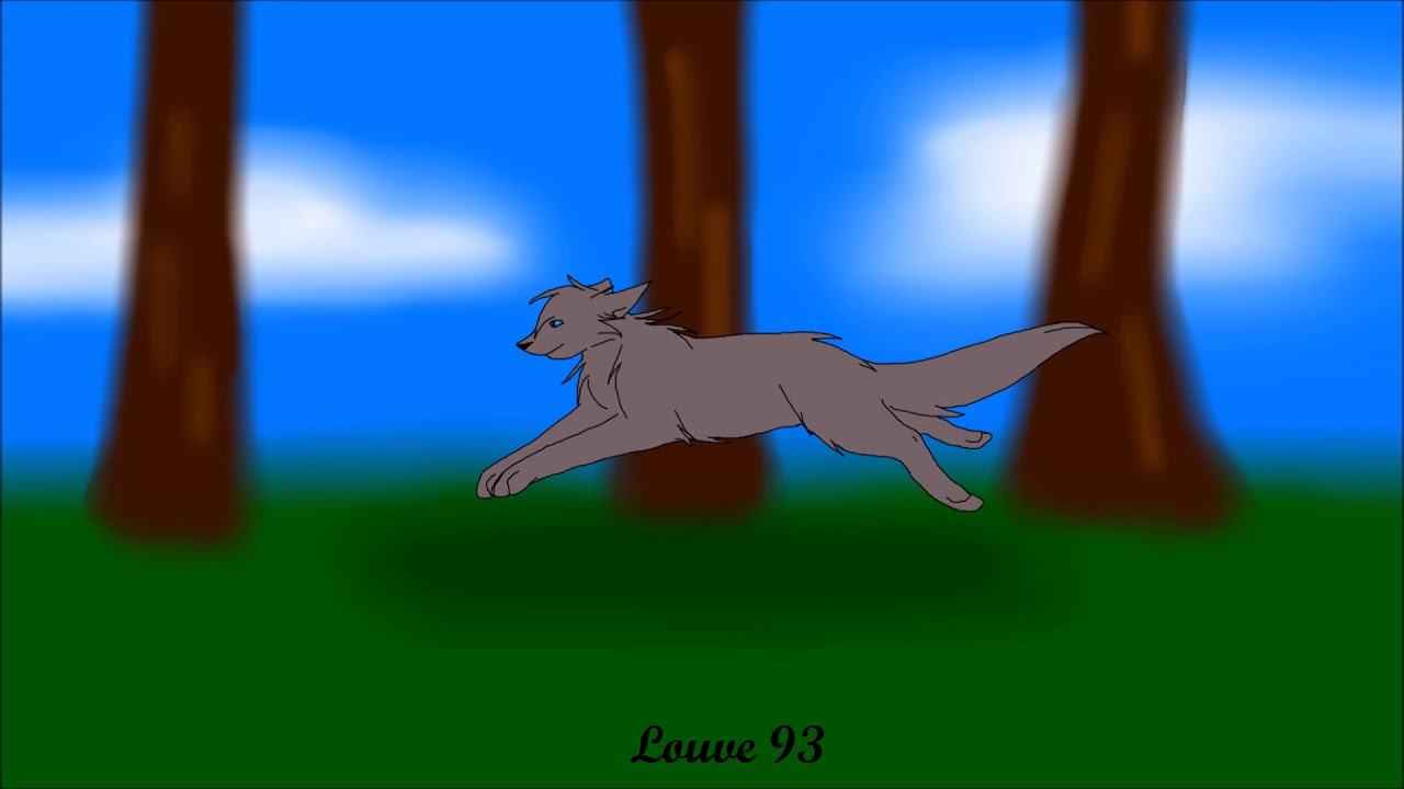 Animation Du Loup Qui Court