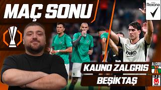 Zalgris-Beşiktaş | Maç Sonu Değerlendirmesi | Trabzonspor-Ferencvaros Canlı Takip | Transfer Gündemi