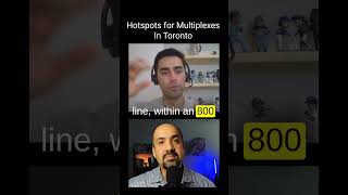 Hotspots for Multiplexes In Toronto