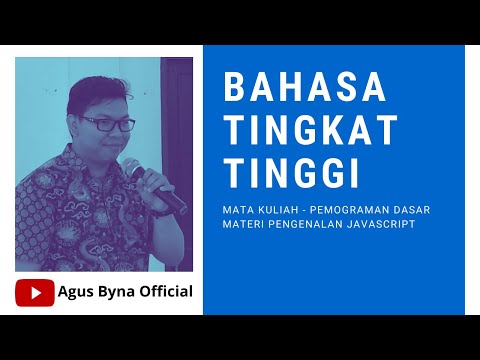 Bahasa Tingkat Tinggi - JAVASCRIPT