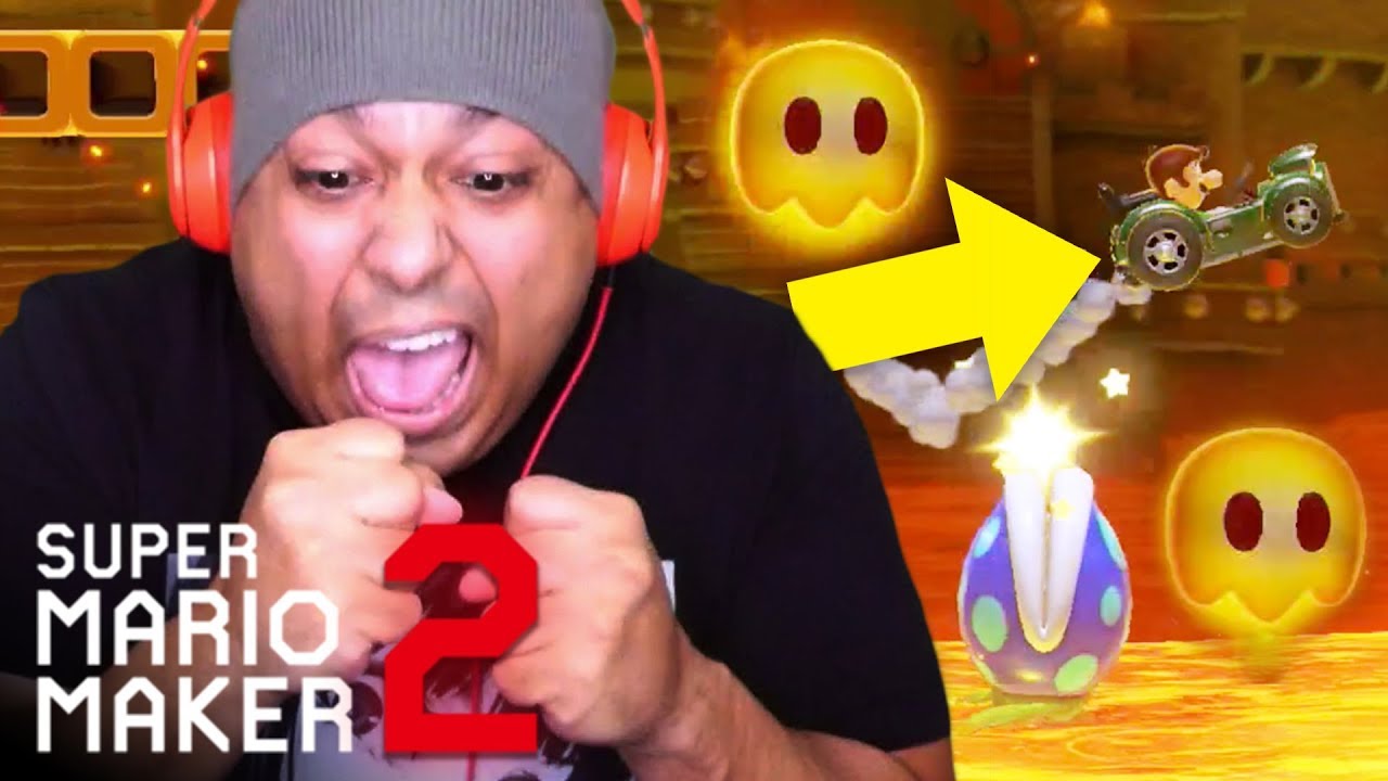 I CAN'T STAND THESE DAMM CARS!! NO MORE CARS!! [SUPER MARIO MAKER 2] [#08]