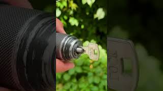 Smart Key Drill Hack#viralvideo #woodworking #decoration #tools #shorts