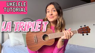 TINI - La Triple T | Tutorial Ukelele Mica Amatti