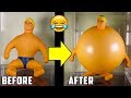 Stretch Armstrong toy in Vacuum Chamber