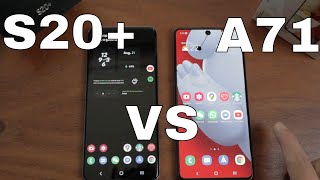 Samsung Galaxy S20 Plus vs A71 Comparison Review - After 1 month