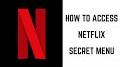 Video for search How to unlock Netflix secret menu