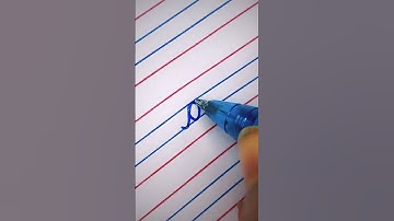 How to write cursive a to  z#cursivewriting #cursive #shortsfeed #abcd #yt #video #viral #ytshorts