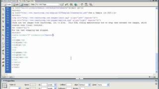 HTML Tutorial Table Sizing Training Lesson 9.3