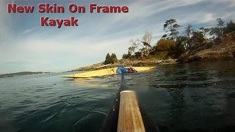 New skin on frame kayak