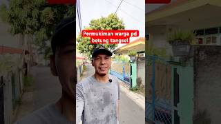 Seperti inilah permukiman warga pd betung tangsel , yg sangat padat. #minivlog #pondokaren