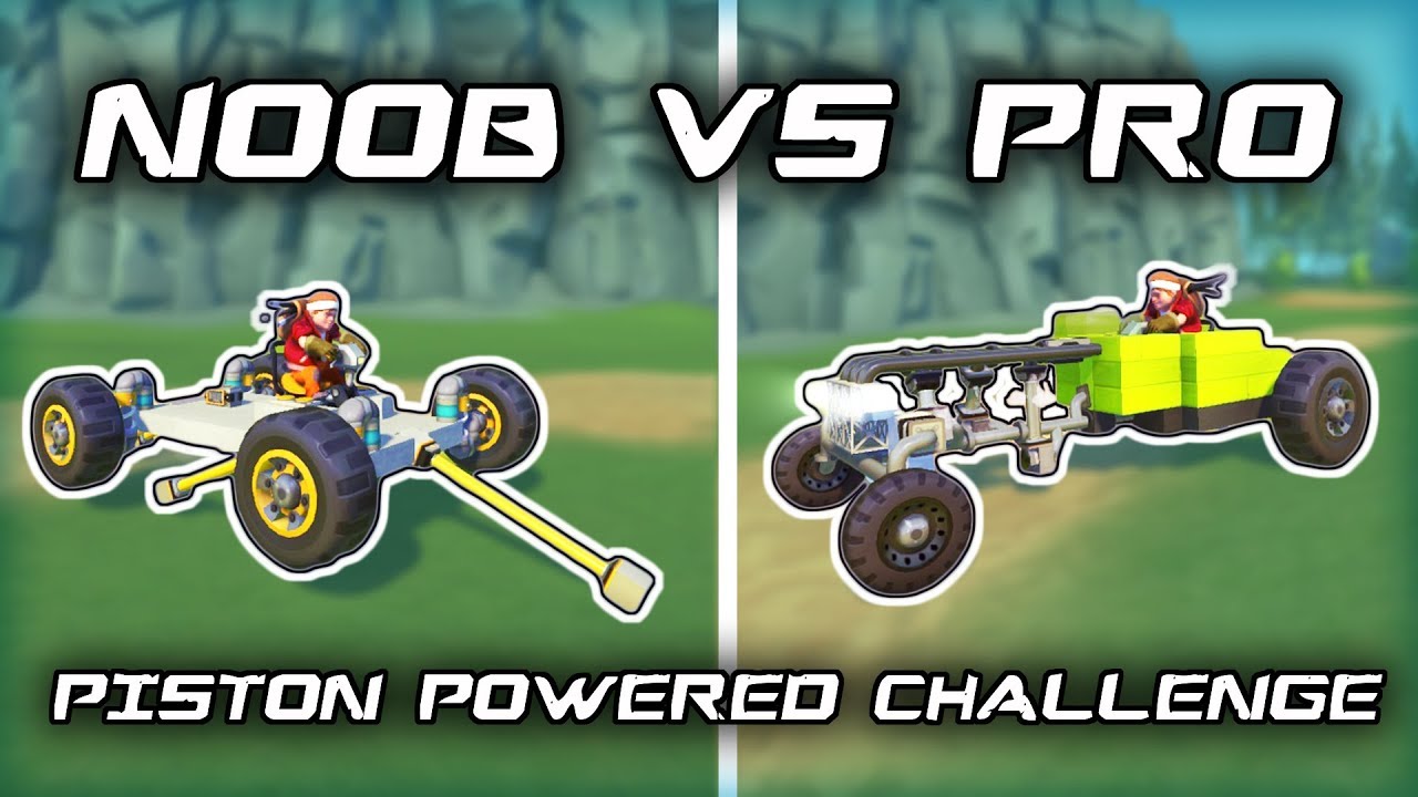 Download NOOB vs PRO: Piston Powered Vehicle Challenge (Scrap Mechanic Gameplay)