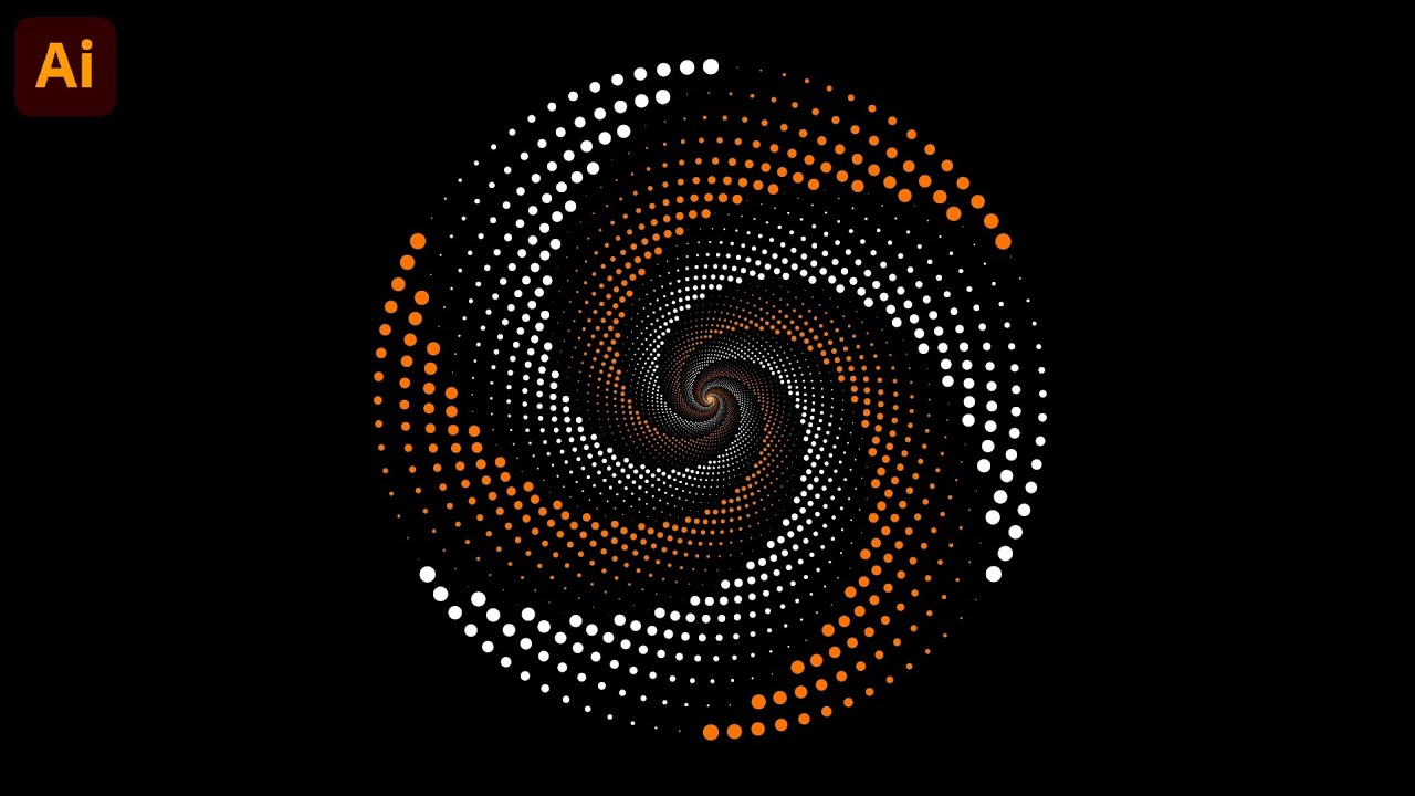 Comment Créer un Effet Spirale sur Adobe Illustrator