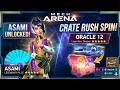 Asami Unlocked And Oracle 12 Crate rush Spin Mech Arena 🥰🥰🤩| Insane luck 🎊| @BhavayMech-Arena