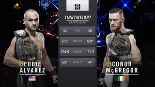 Conor McGregor vs Eddie Alvarez | Fight Highlights